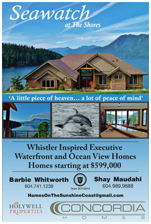 Seawatch at the Shores in Sechelt, BC